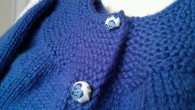 &nbsp; &nbsp; Pour ce d&eacute;fi du mois d'octobre, il fallait du bleu. Ca tombe bien, c'est ma couleur pr&eacute;f&eacute;r&eacute;e. En plus, j'avais en projet de confectionner un cadeau de naissance...
